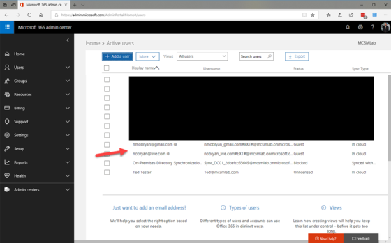 Authenticated users