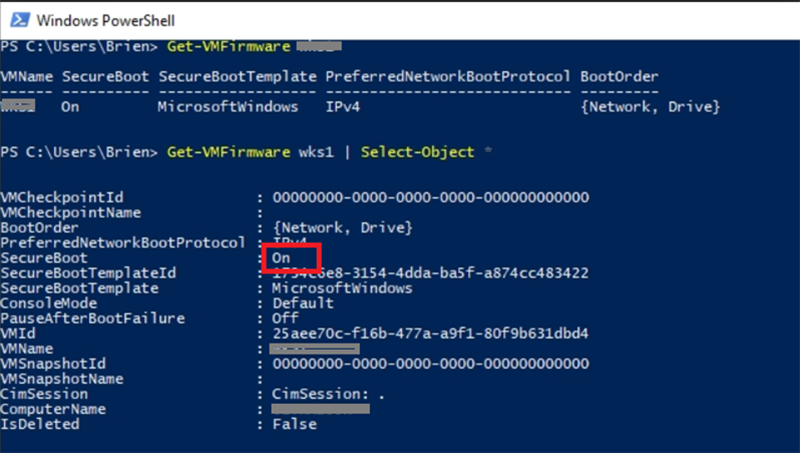 Enable And Disable Hyper V Secure Boot With Powershell Techtarget 3488