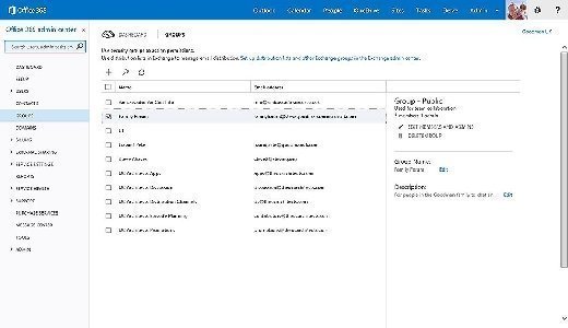 Change settings in Office 365 Groups