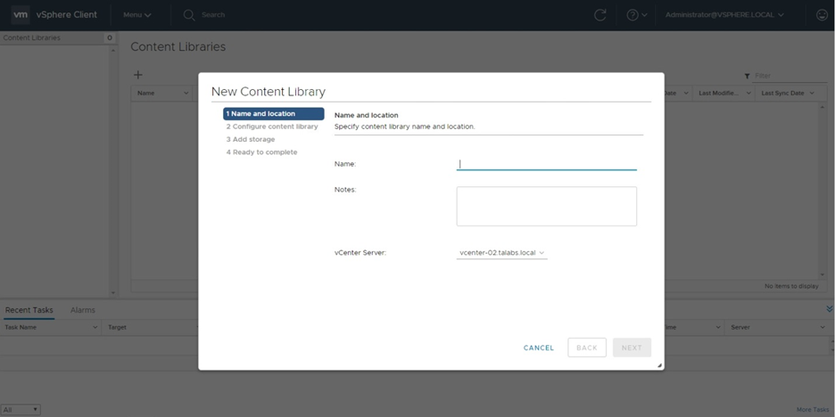 Vmware Content Libraries: Vcenter Content Library Example – WVPOX