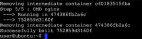 Docker container image build