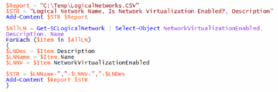 PowerShell script