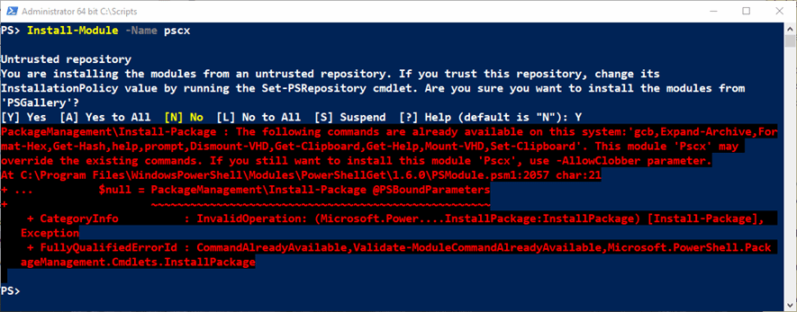 Working with PowerShell module downloads from the gallery | TechTarget