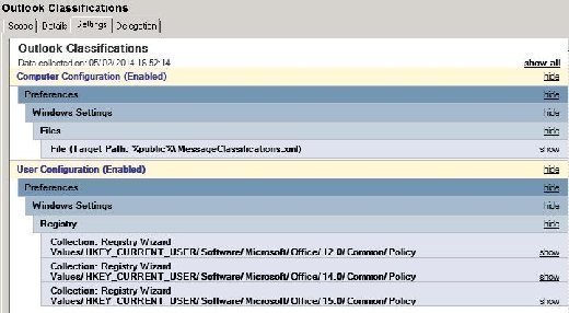 MessageClassifications.xml file