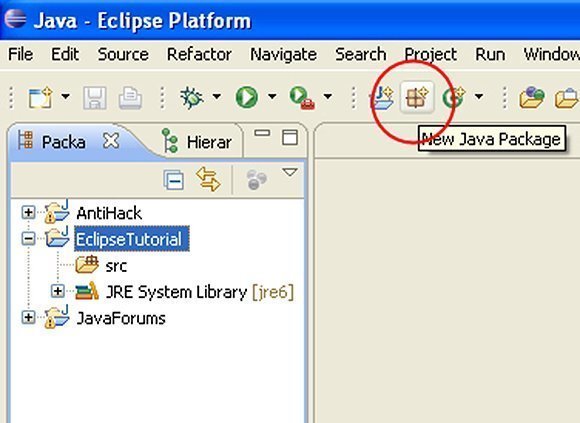 simple android application using eclipse