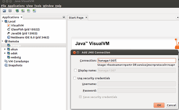 Java VisualVM Figure 1