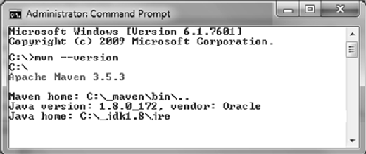 how to install maven on windows using command