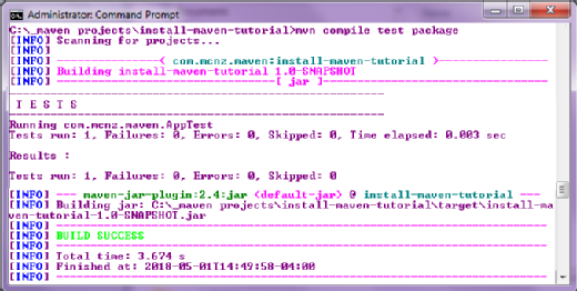 maven install error terminal ubuntu