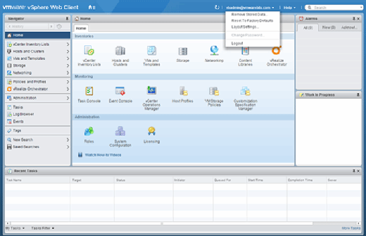 get vsphere 6.0 client from server