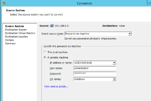 Input details