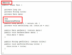 annotations hibernate java