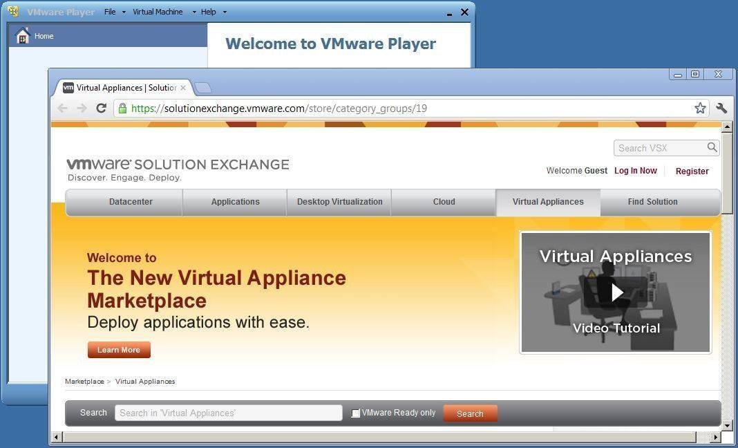 vmware players