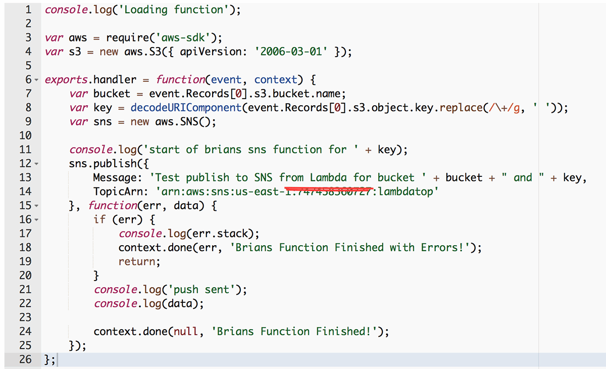 Dive into AWS Lambda example code for S3 alerts TechTarget