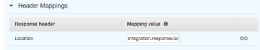 Complete the header mapping.