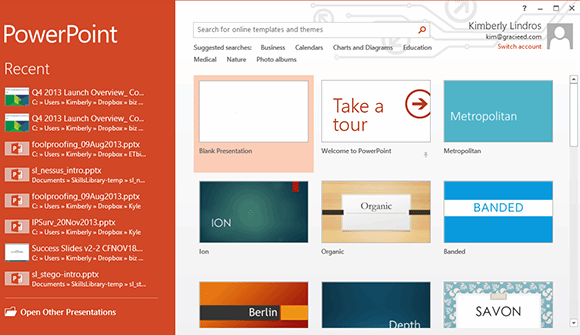 office 2013 powerpoint