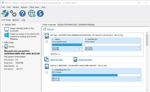 bare metal backup software for windows 10