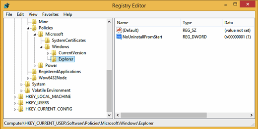 Either a Local Group Policy Editor or a GPO will yield a similar registry entry.