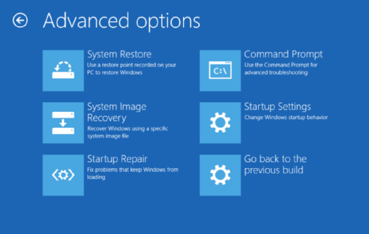 How can you access Windows 10 advanced repair options? | TechTarget