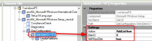 Wiping the disk drive.