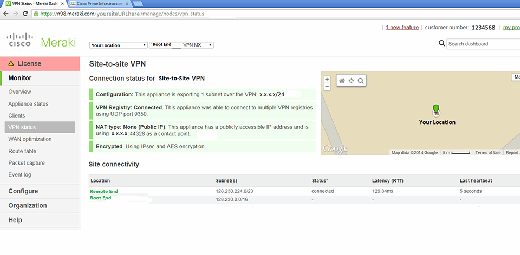 site to site vpn monitor