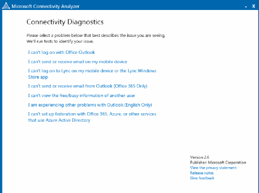 microsoft connectivity analyzer tool download