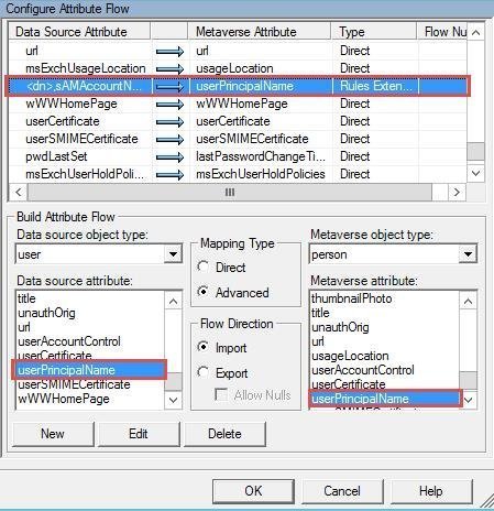 userprincipalname attribute