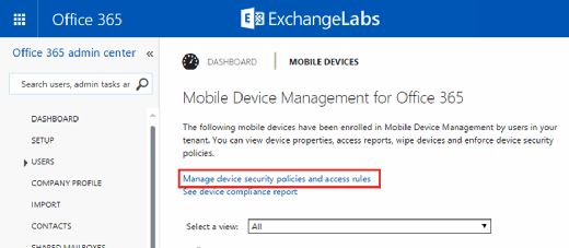 Use Office 365 Mdm To Protect Your Tenant