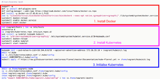 Install Kubernetes cluster