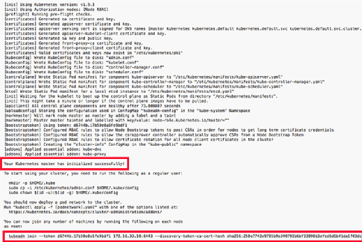 Kubernetes log file