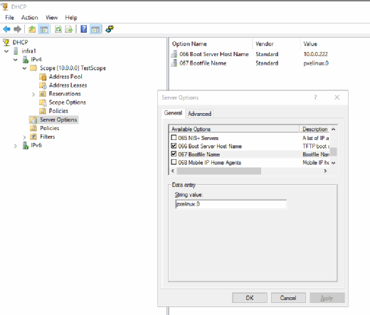 how to set up tiny pxe server