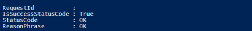 Azure deployment success