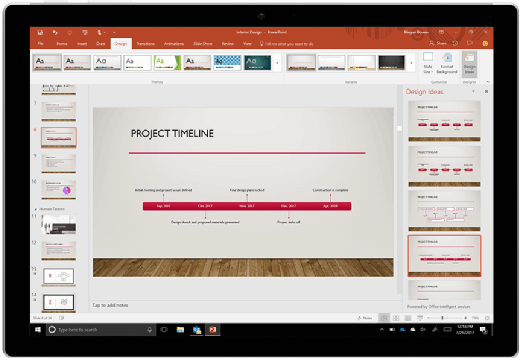 powerpoint is an example of presentation software