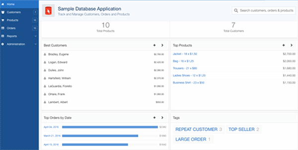 Oracle APEX application tools ease development of database apps