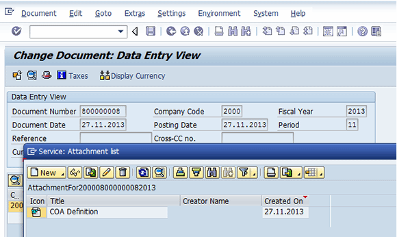 Attach documents to an SAP object without having to use ...