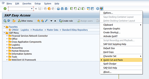 sap gui 7.5