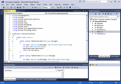 Call .NET assets in the context of a Mule flow