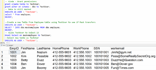 Figure 12. Unmasking the data.