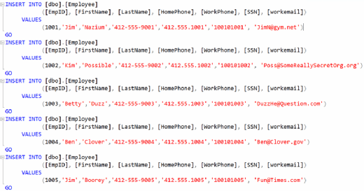 Figure 2. Add rows of data.