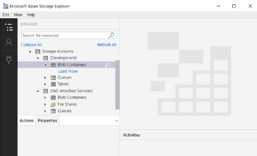 azure storage explorer for mac