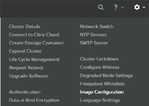 Configuration options