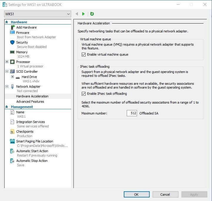 Customize a HyperV network adapter for security, performance TechTarget