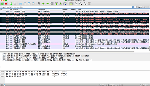 how to use wireshark with chrome