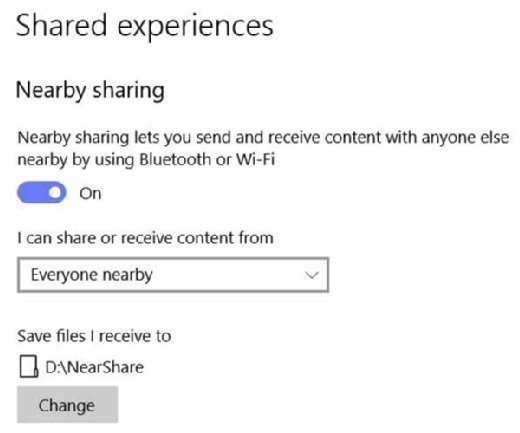 How does Microsoft Near Share for browser file sharing work?  TechTarget