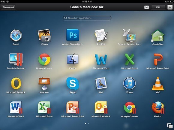 parallels access ios