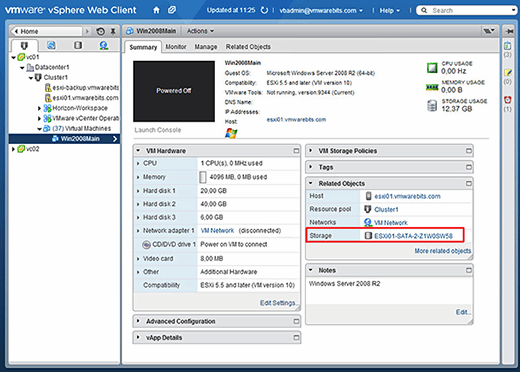 how to download vmx file vsphere