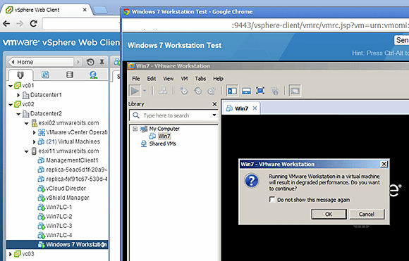 nested virtualization in vmware workstation pro 14