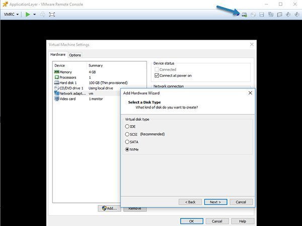 Не открывается vmware remote console