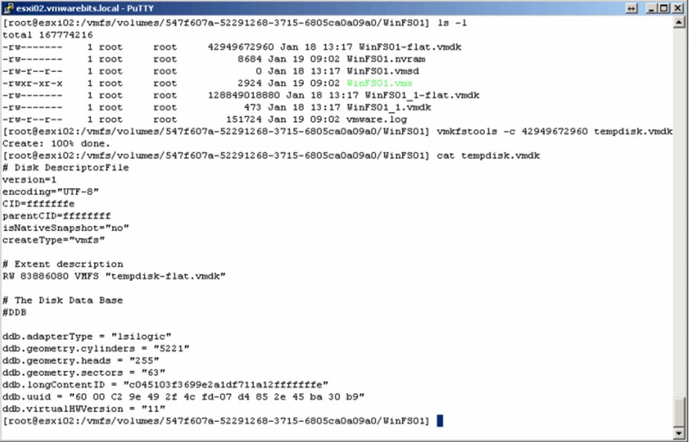 How do you recreate a missing VMDK descriptor file? TechTarget
