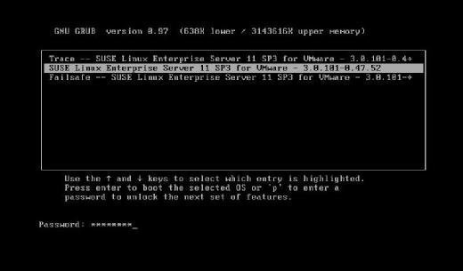 Disable autoboot.