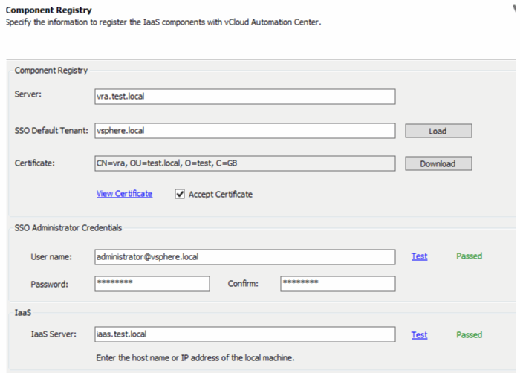 Component registry